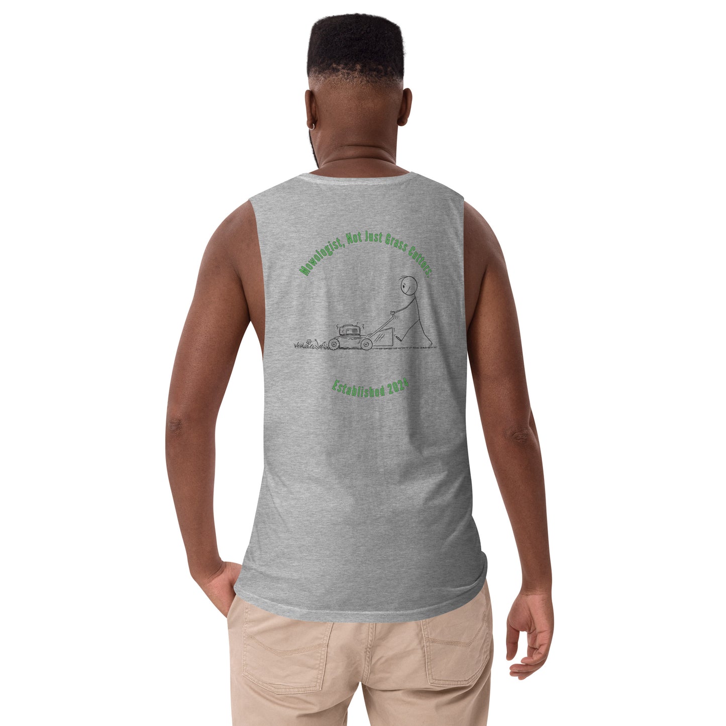 Mowologist established tank top