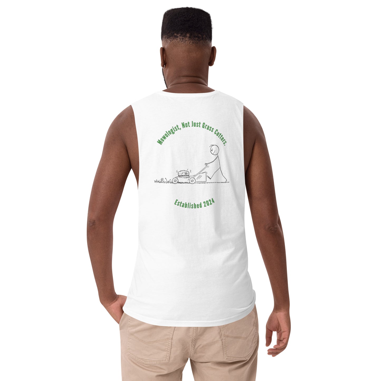 Mowologist established tank top