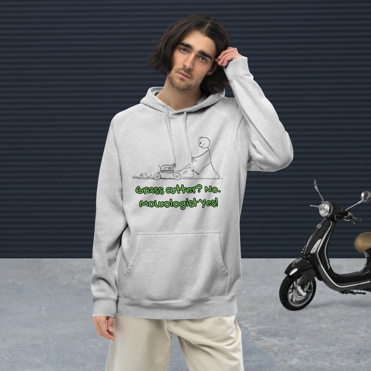 Mowologist Original pocket hoodie